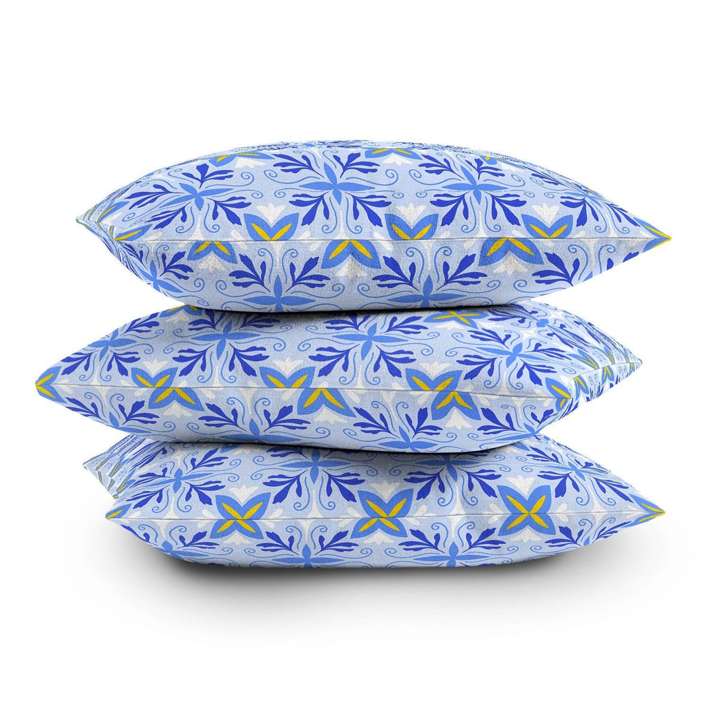 Design by Spark Dolce Vita Flourish Tile Outdoor Throw Pillow