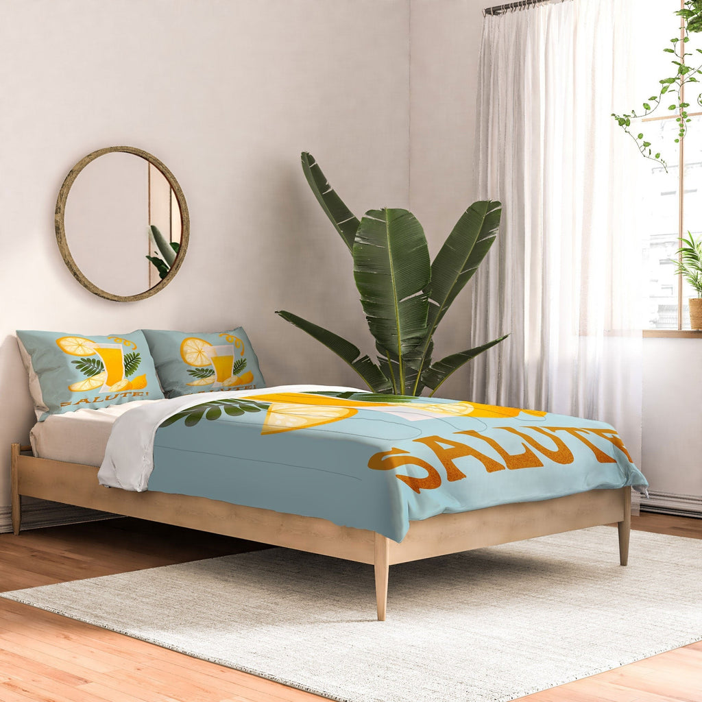 Jessica Molina Limoncello Cocktail Comforter