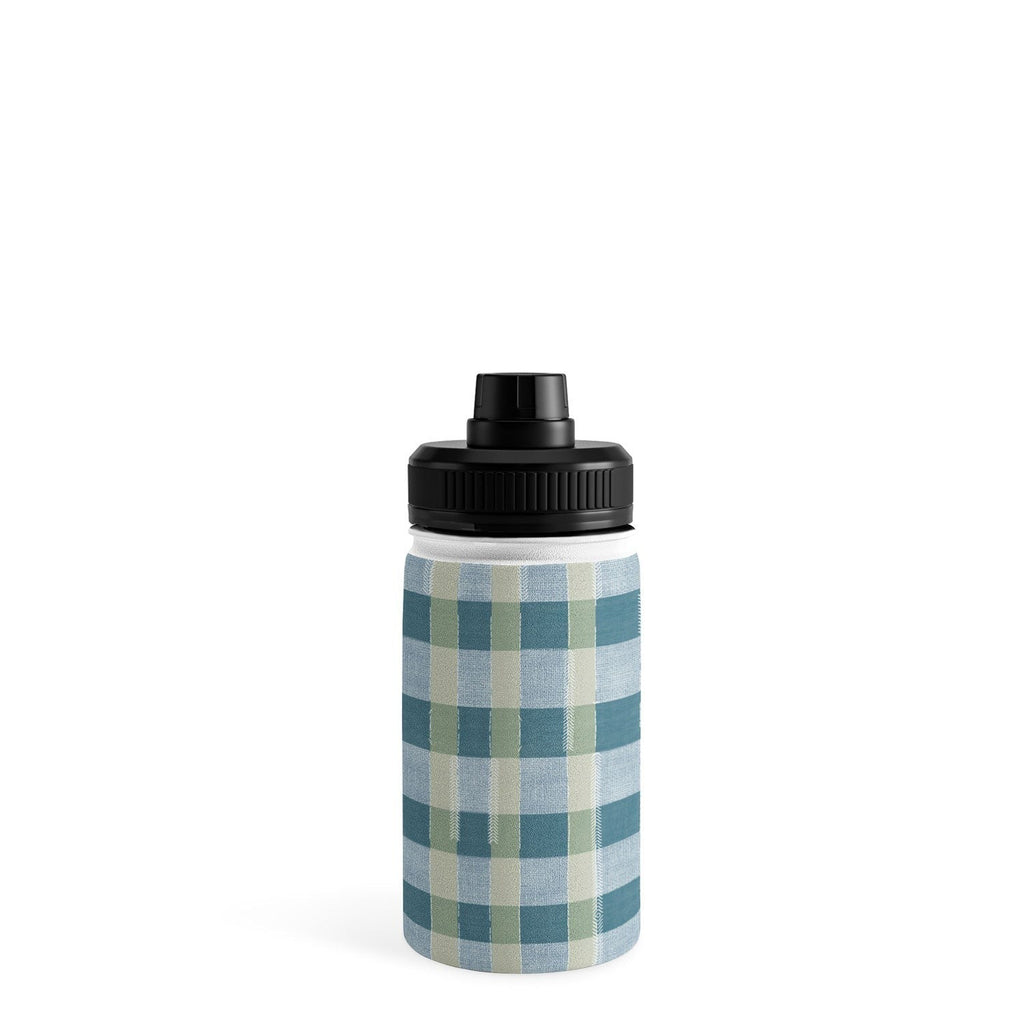 Marta Barragan Camarasa Country Style Checks Water Bottle