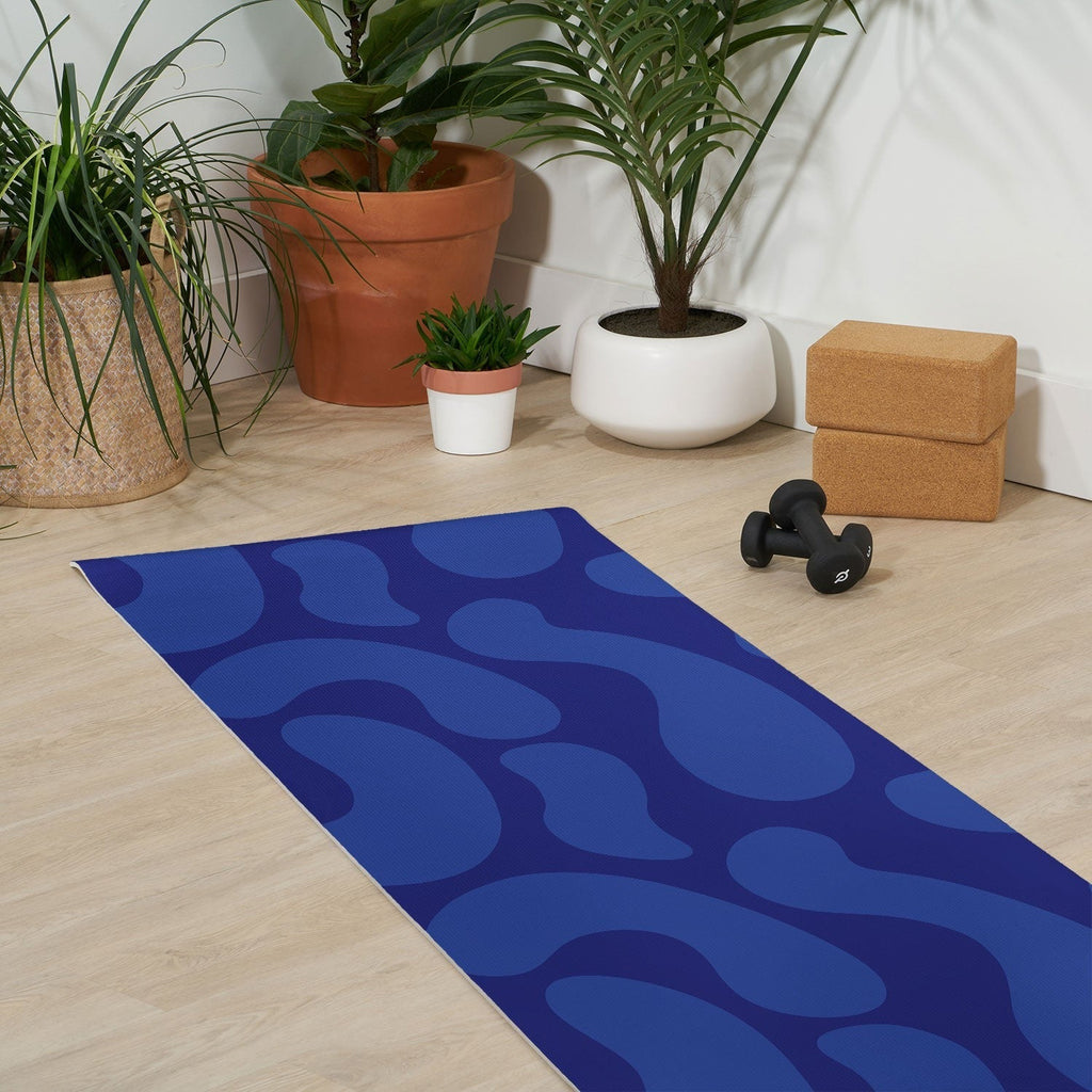 Camilla Foss Blue Pebble Yoga Mat