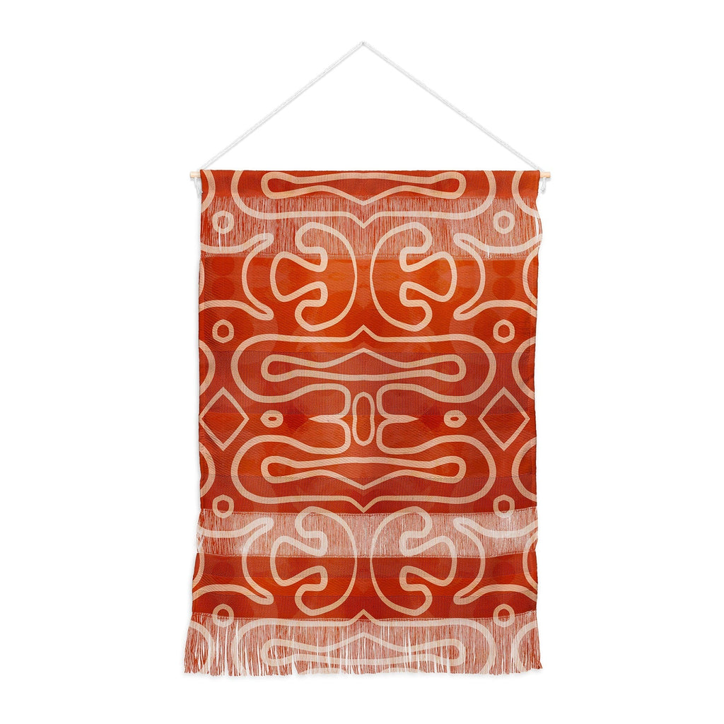 Mirimo Venexiana Burnt Orange Wall Hanging Portrait