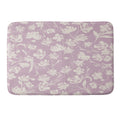 Gabriela Fuente Martine Lilac Memory Foam Bath Mat