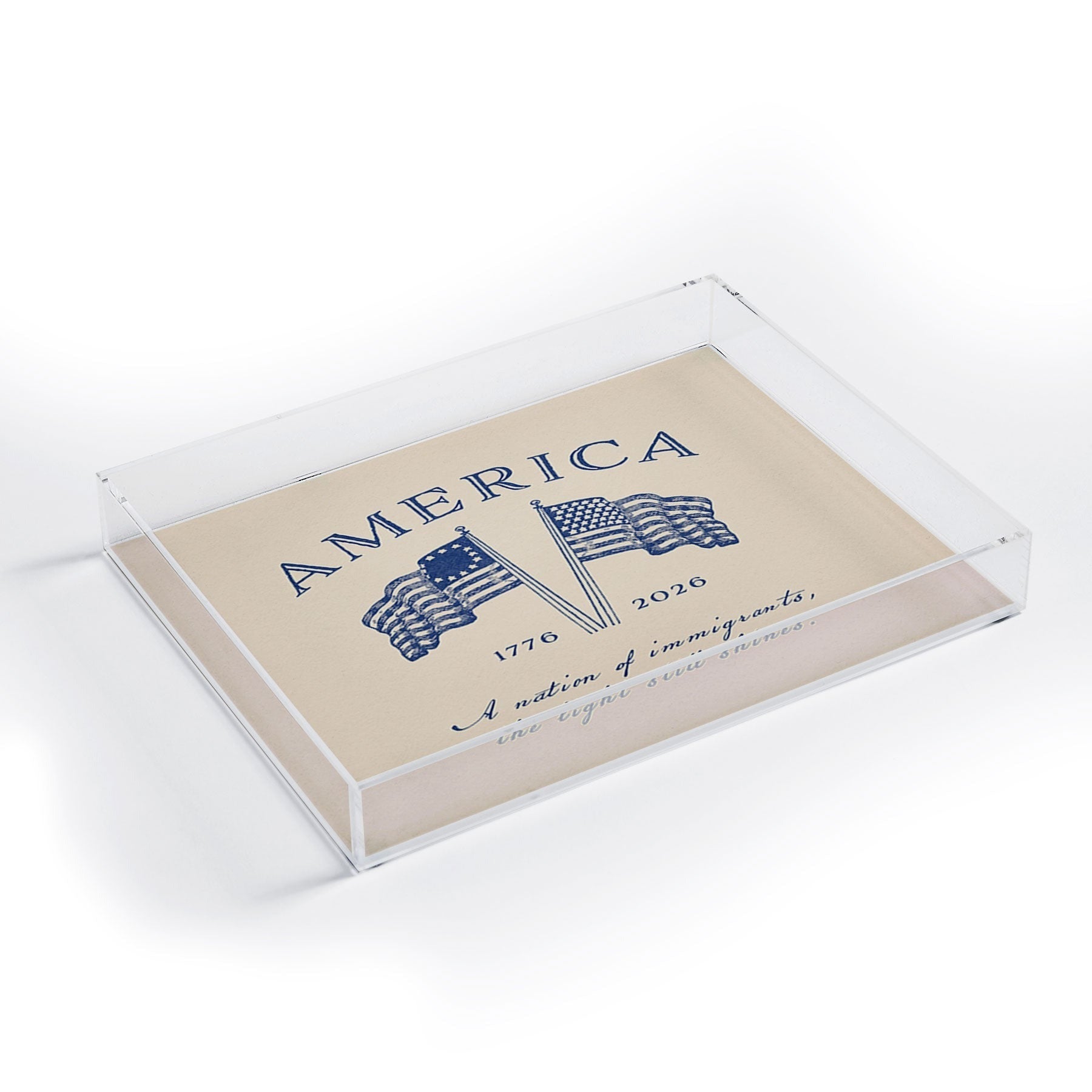 DENY Designs America250 Acrylic Tray