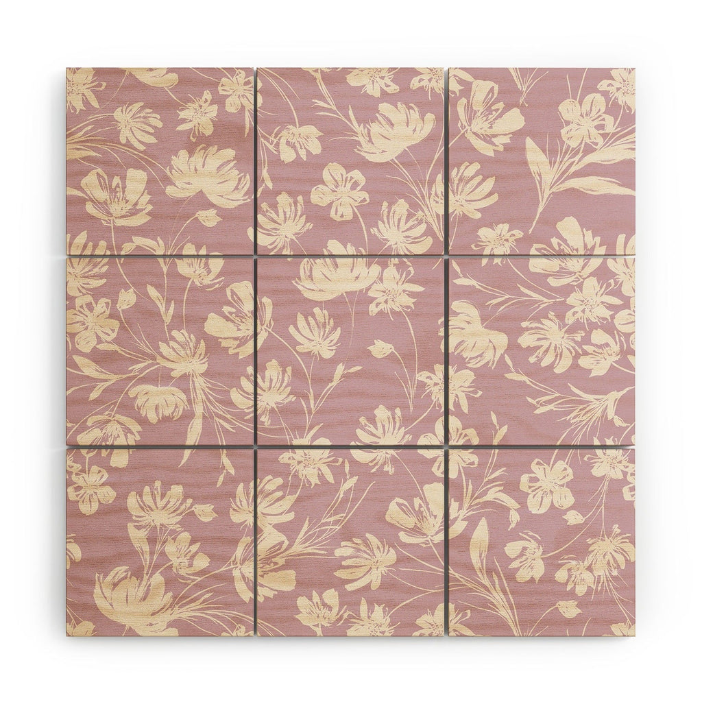 Gabriela Fuente Martine Lilac Wood Wall Mural