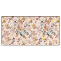 Ninola Design Botanic Retreat Floral Oleander Whimsical Soft Pink Desk Mat