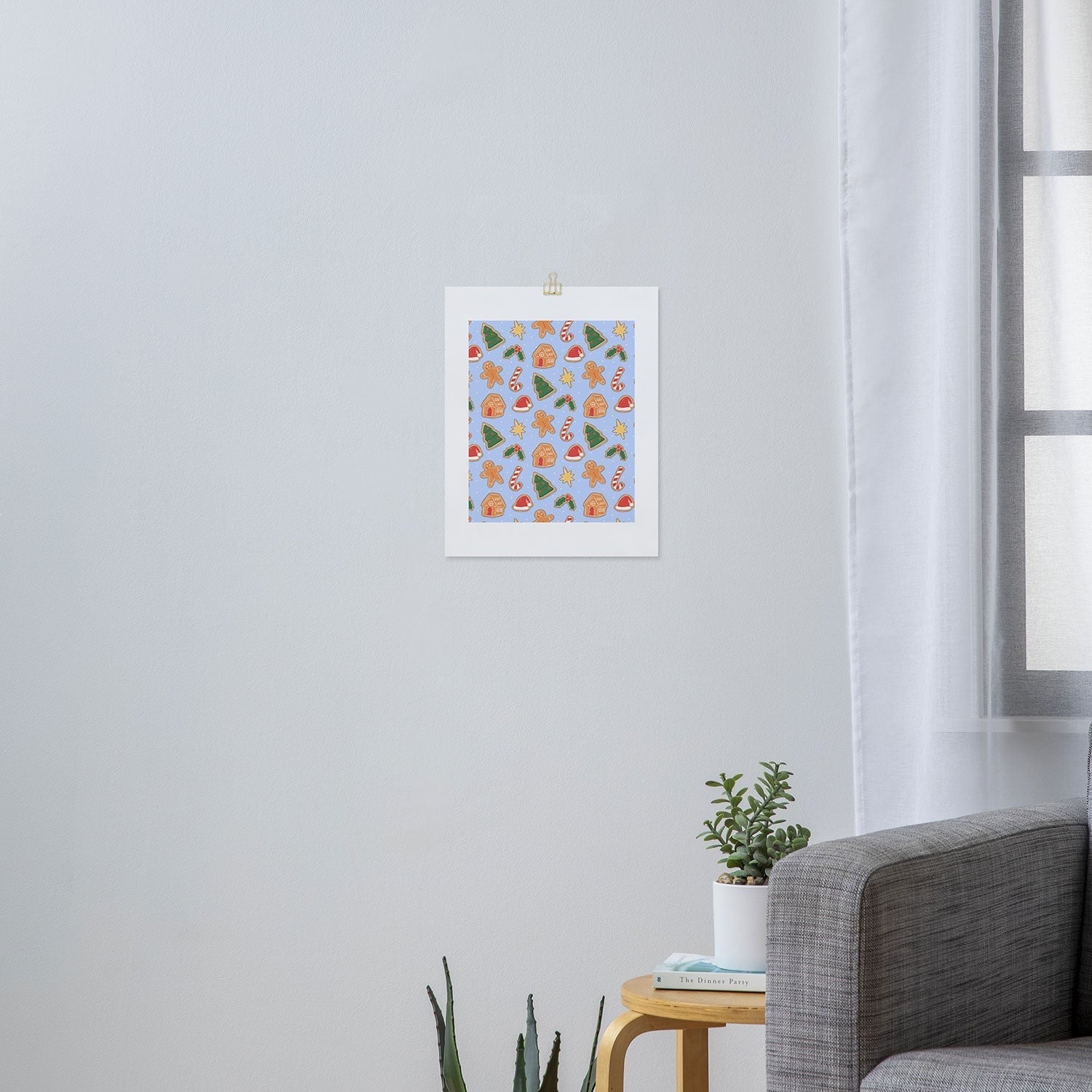 Love_Ryming Christmas Cookies Art Print