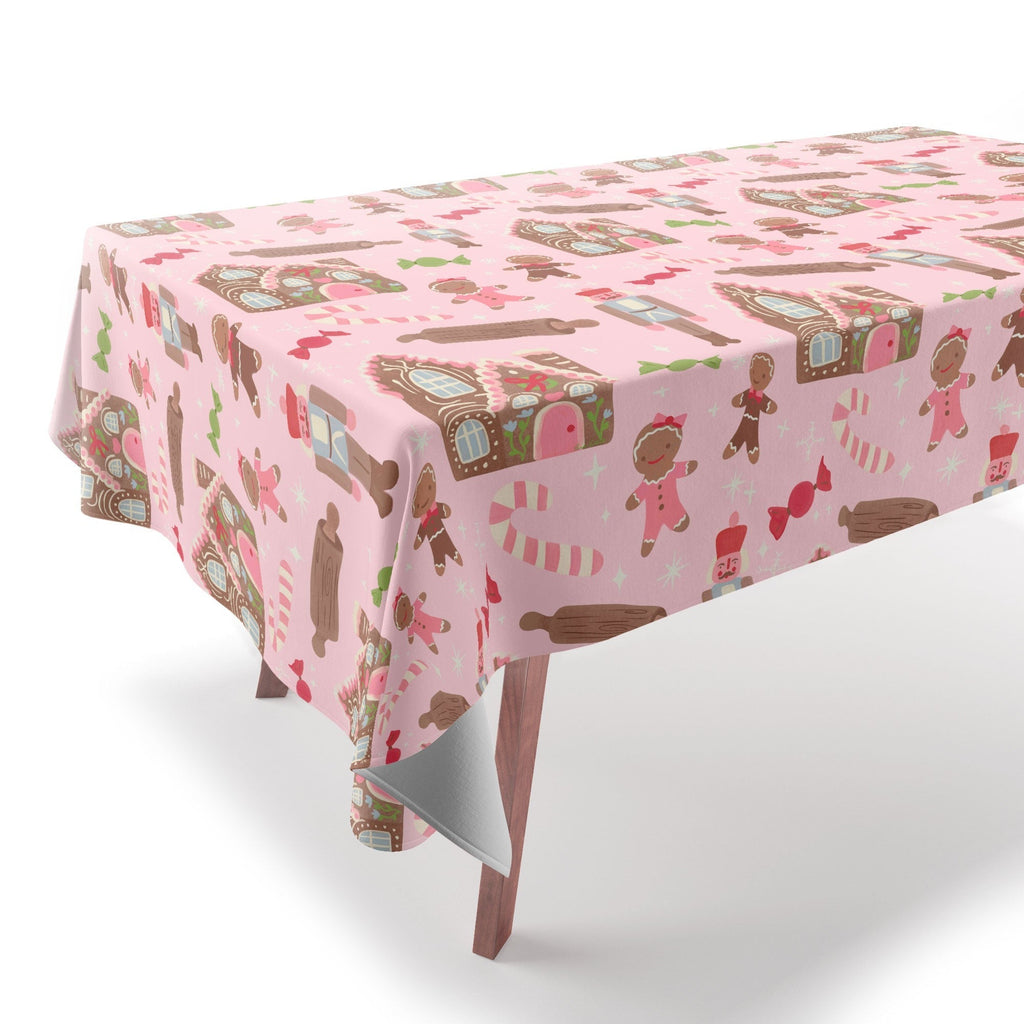carriecantwell Sweet Christmas Holidays Tablecloth