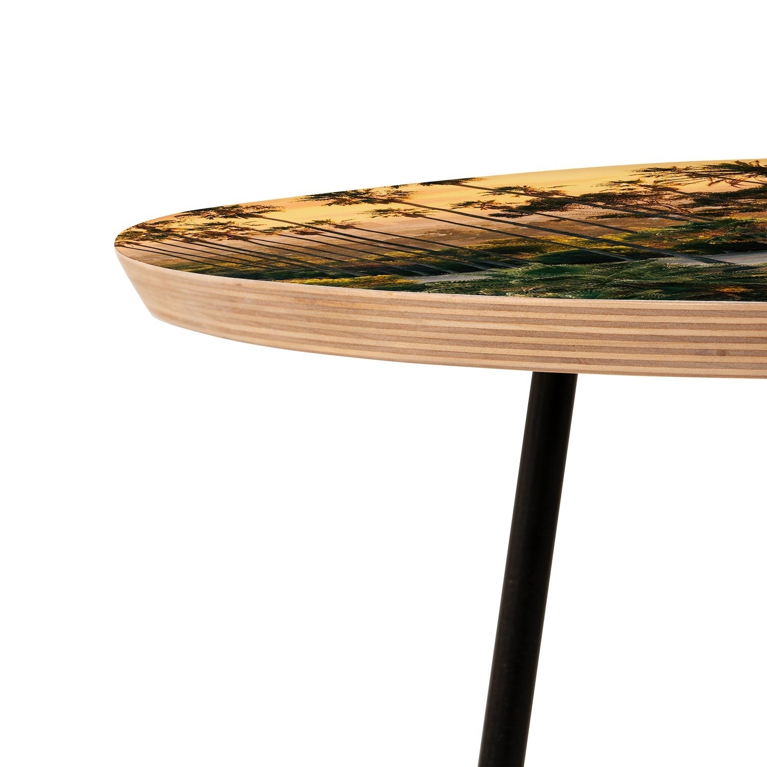Gal Design Sunset Blvd Round Side Table