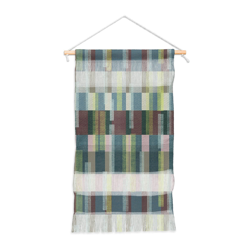 Marta Barragan Camarasa Dynamic Linear Blocks Wall Hanging Portrait