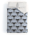 Design by Spark Black Striped Bows Duvet Cover