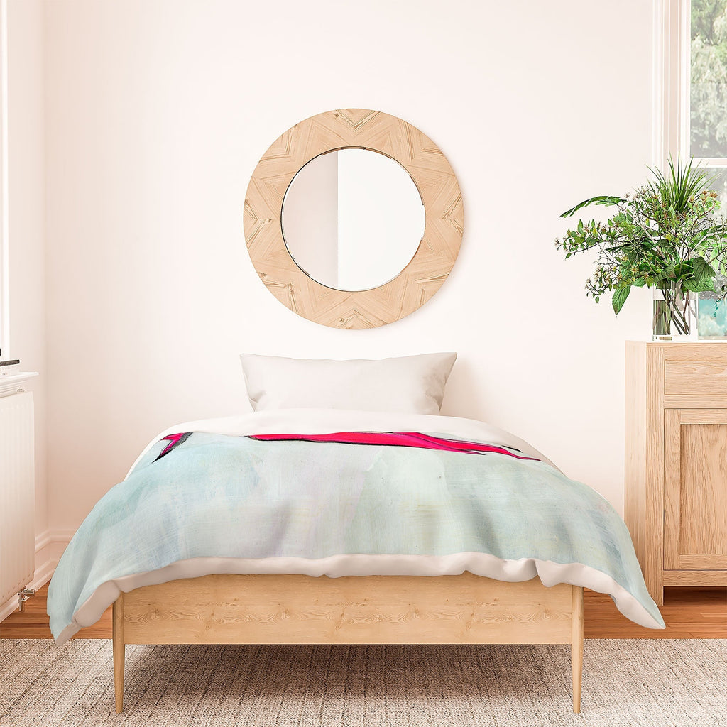 Sophia Buddenhagen Neon Walk Duvet Cover
