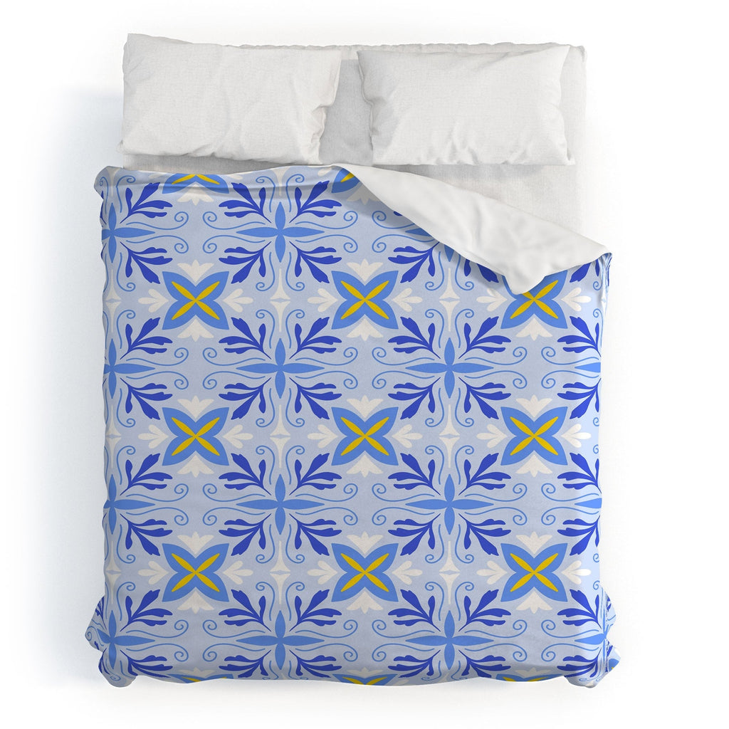 Design by Spark Dolce Vita Flourish Tile Duvet Cover