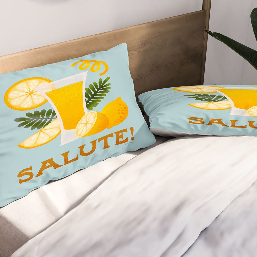 Jessica Molina Limoncello Cocktail Pillow Shams