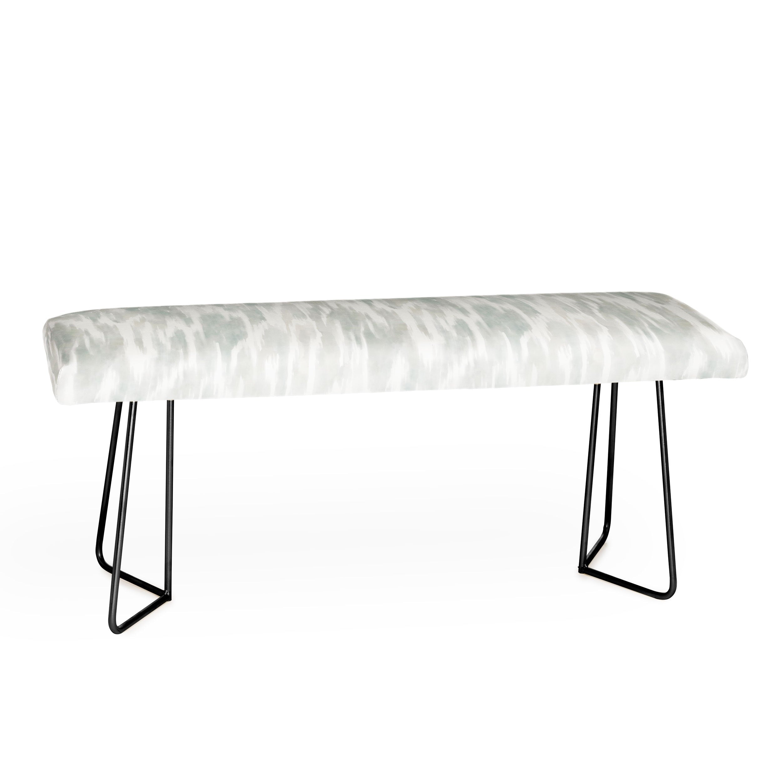 Jacqueline Maldonado Watercolor Wood Grain Bench