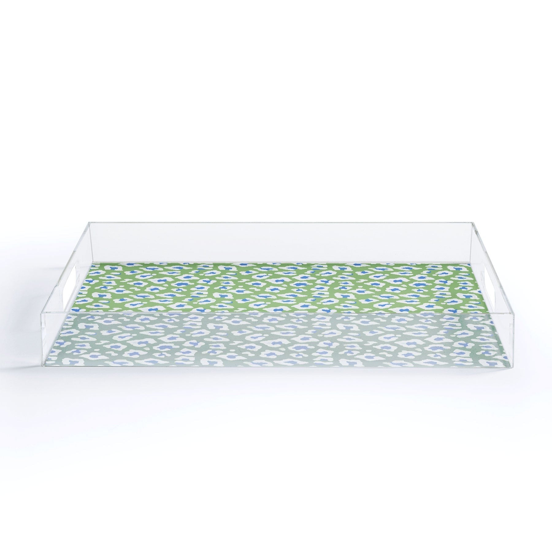 Avenie BR Cheetah Print Acrylic Tray