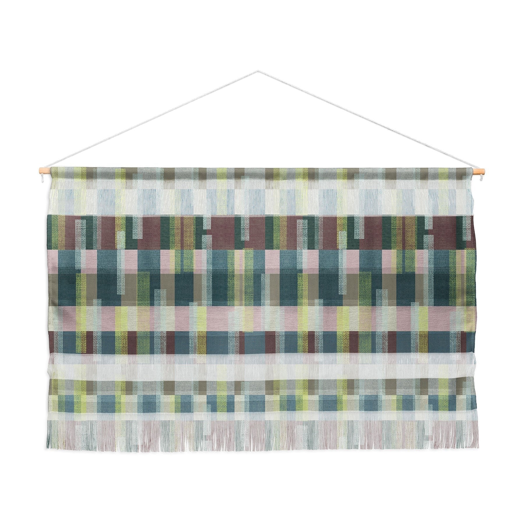 Marta Barragan Camarasa Dynamic Linear Blocks Wall Hanging Landscape