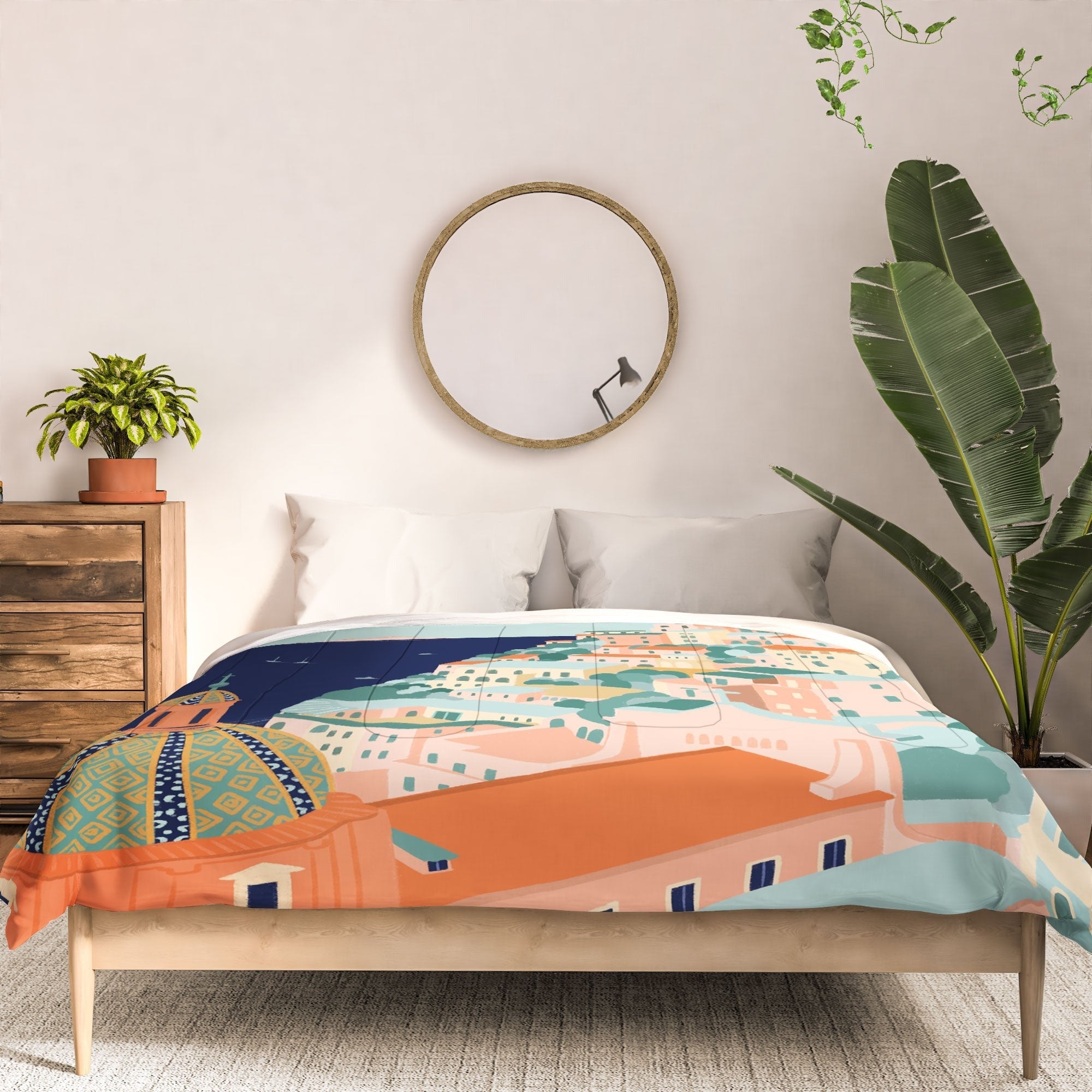 Valeria Frustaci Positano in Italy Comforter