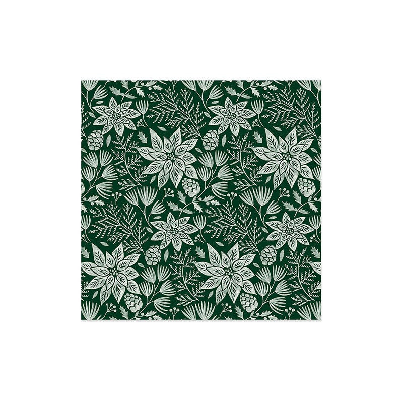 Pimlada Phuapradit Christmas Poinsettia Art Print
