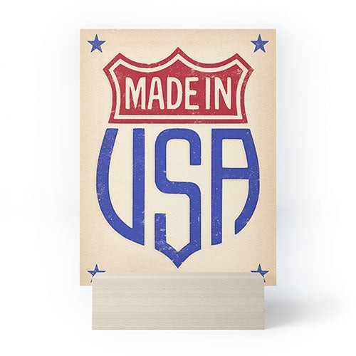 DENY Designs Made in USA Mini Art Print