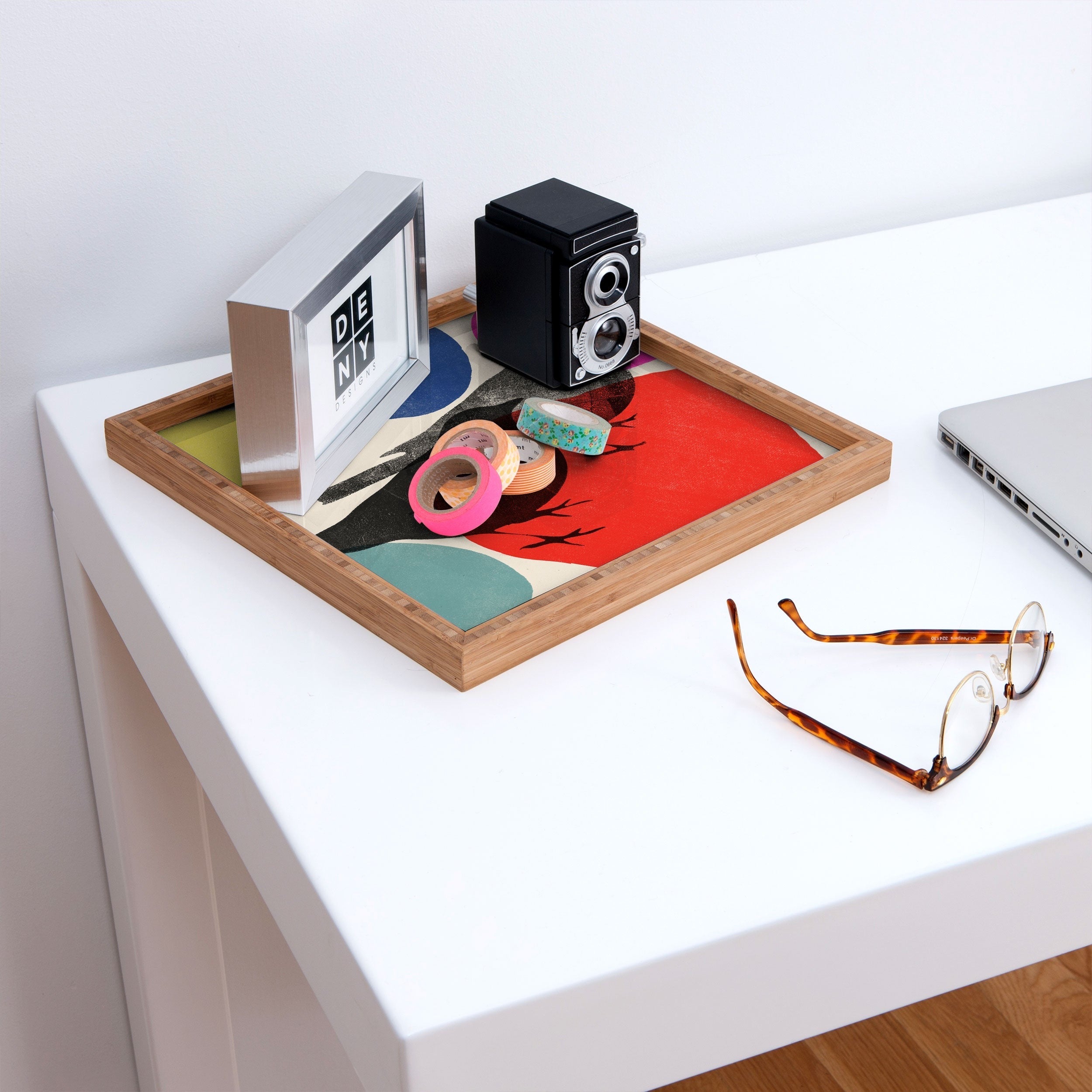 Garima Dhawan wild 2d Square Tray