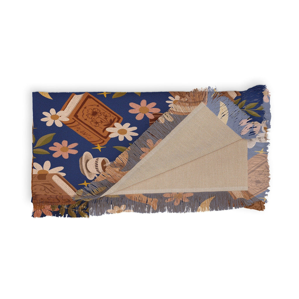 Avenie Moonlit Reading Nook II Throw Blanket