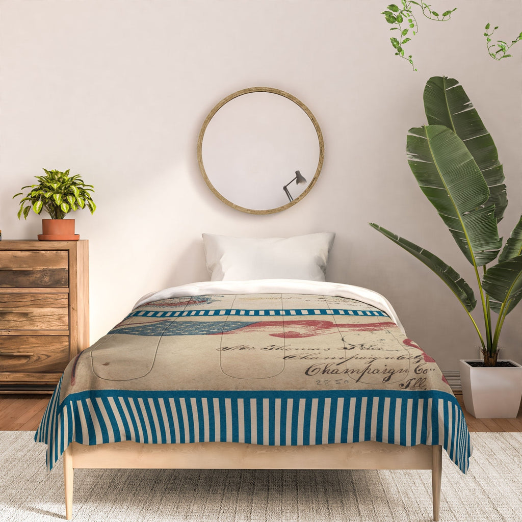 DENY Designs Civil War Envelopes Comforter