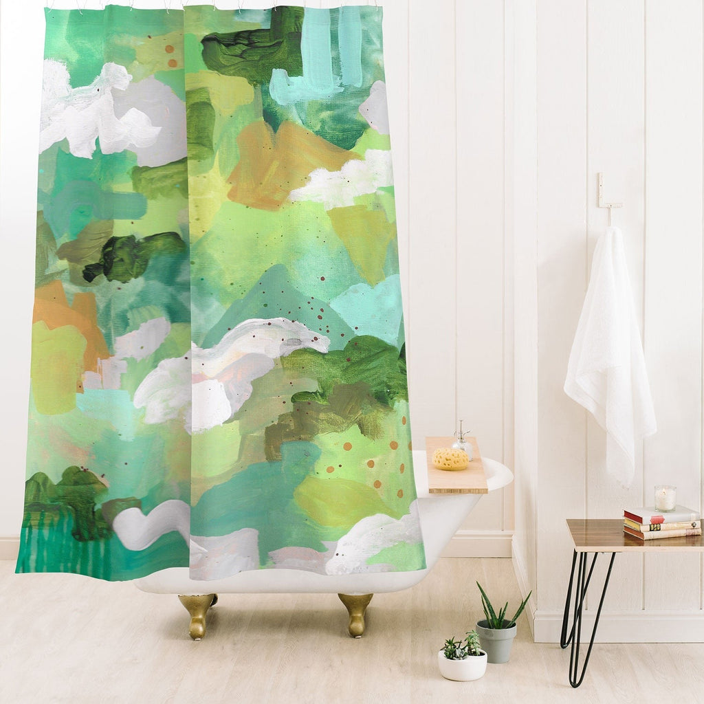 Laura Fedorowicz Small Steps Everyday Shower Curtain