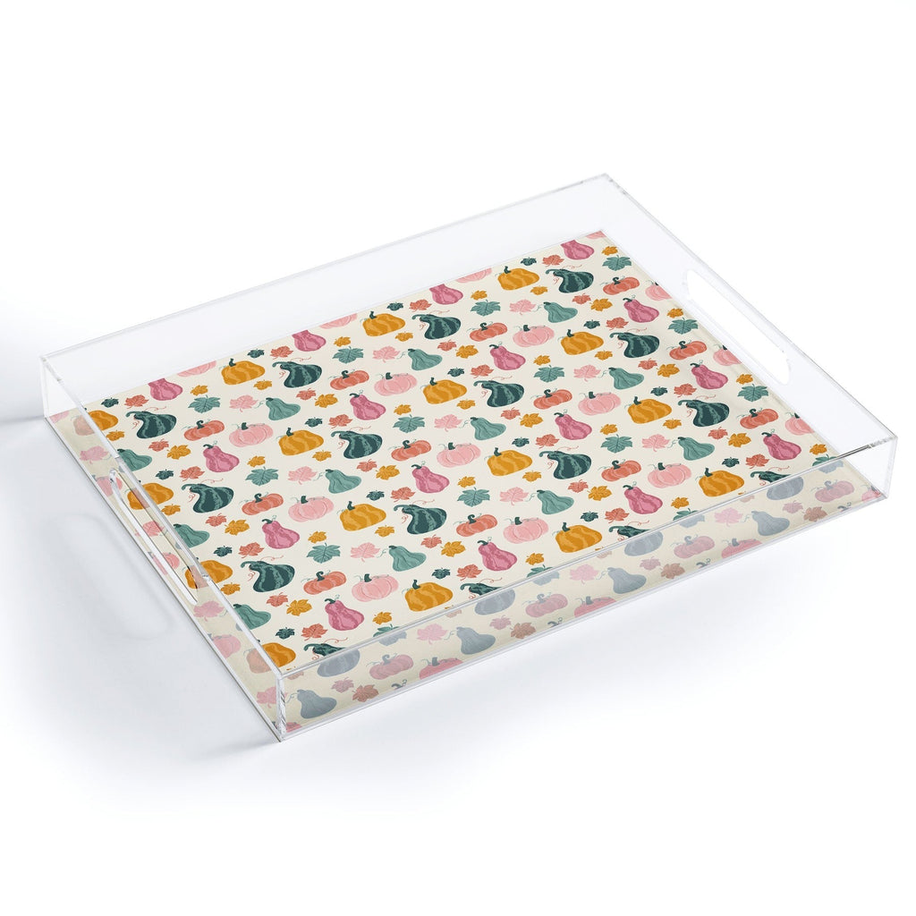 Design by Spark Gourdgeous Autumn Acrylic Tray