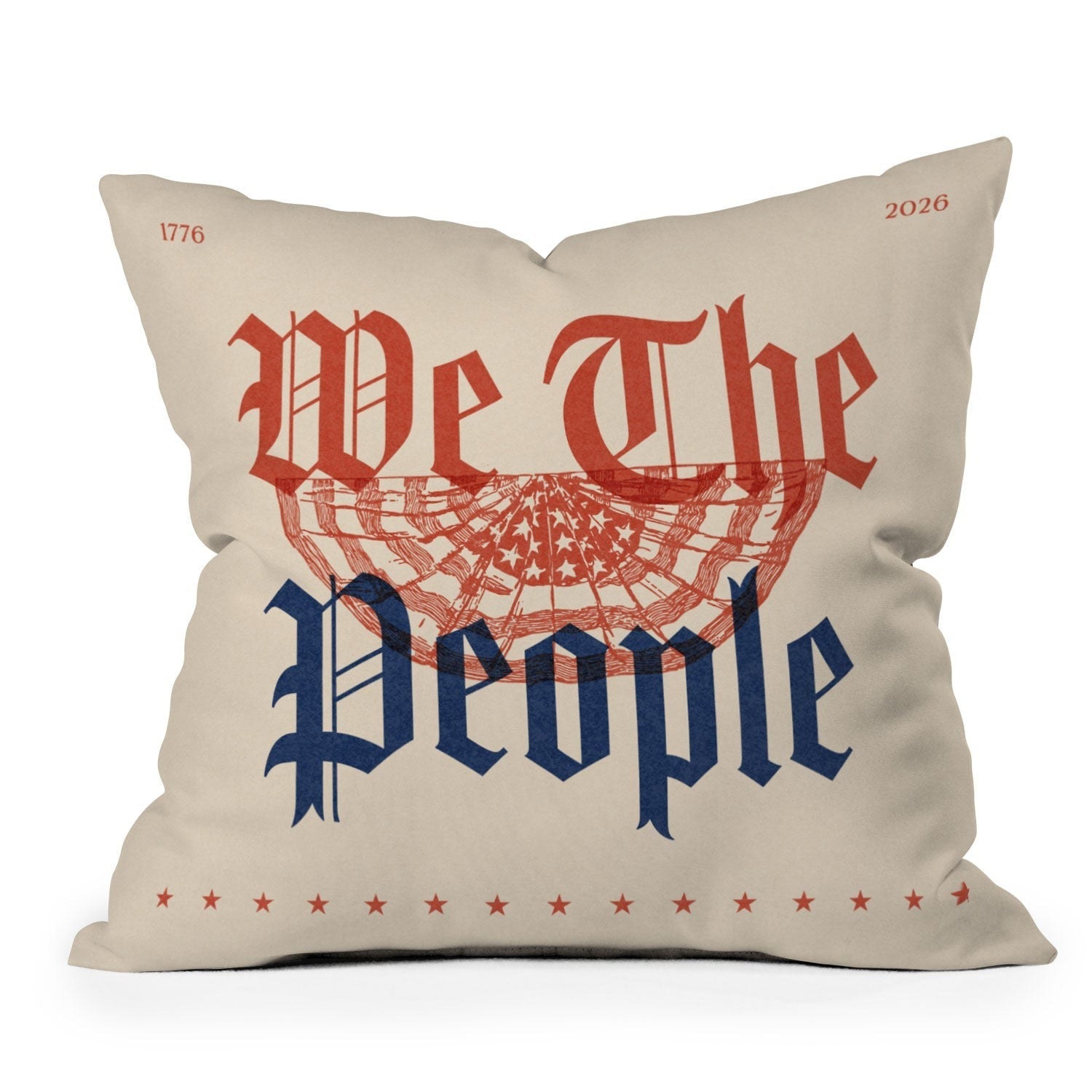 DENY Designs We The People ii Outdoor Throw Pillow