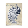 DENY Designs Liberty and Justice Woman Poster