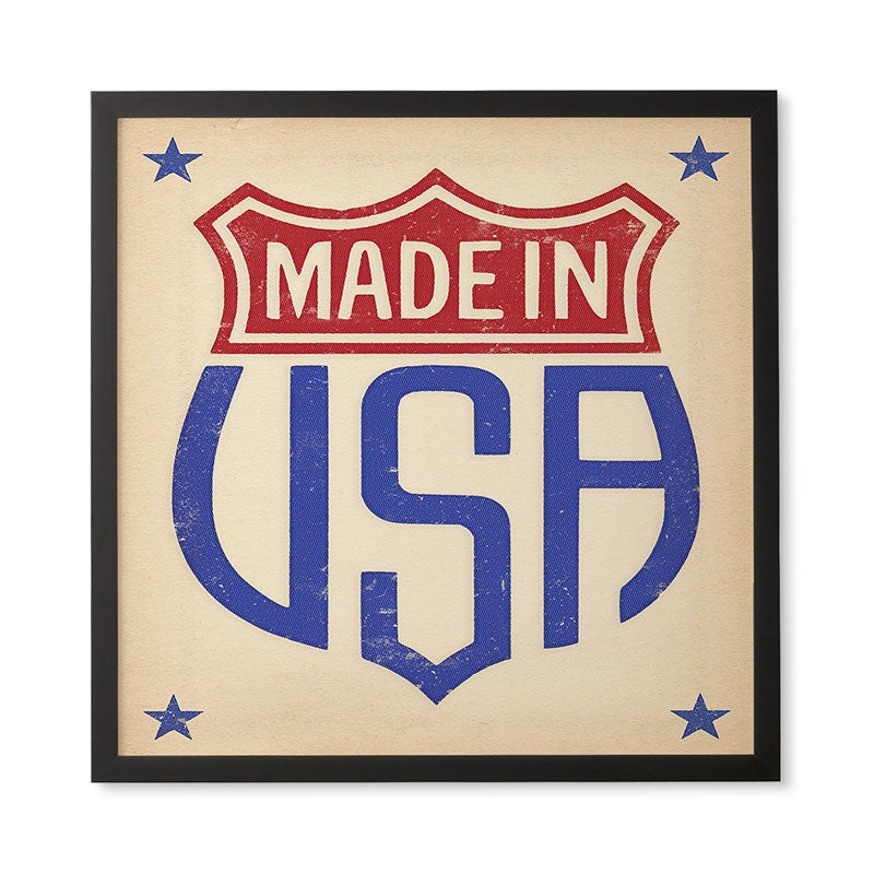 DENY Designs Made in USA Framed Wall Art