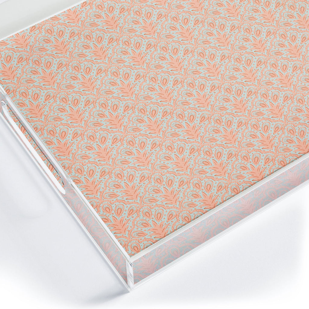 CoastL Studio Palm Scallop Acrylic Tray