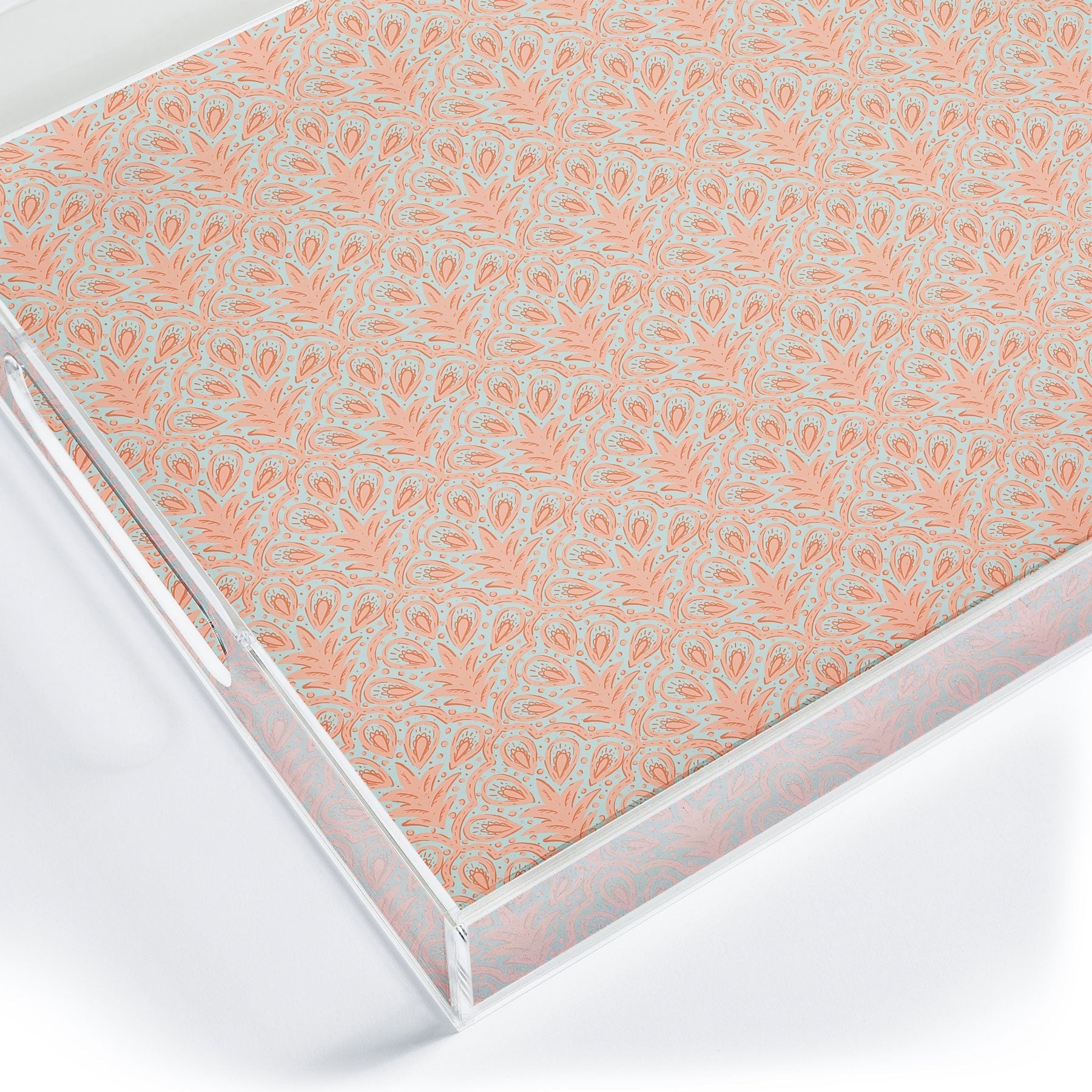 CoastL Studio Palm Scallop Acrylic Tray