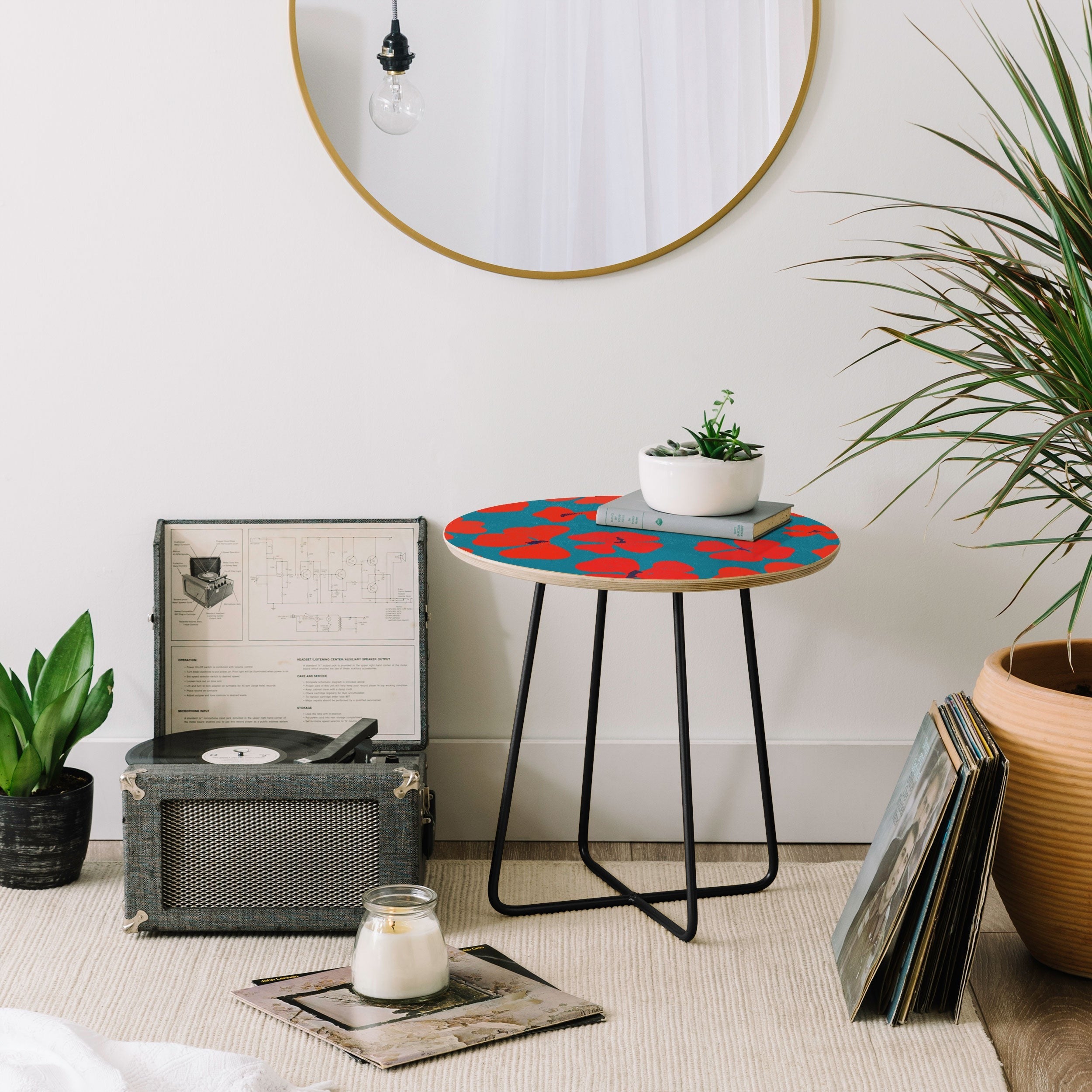 Garima Dhawan oxalis 1 Round Side Table