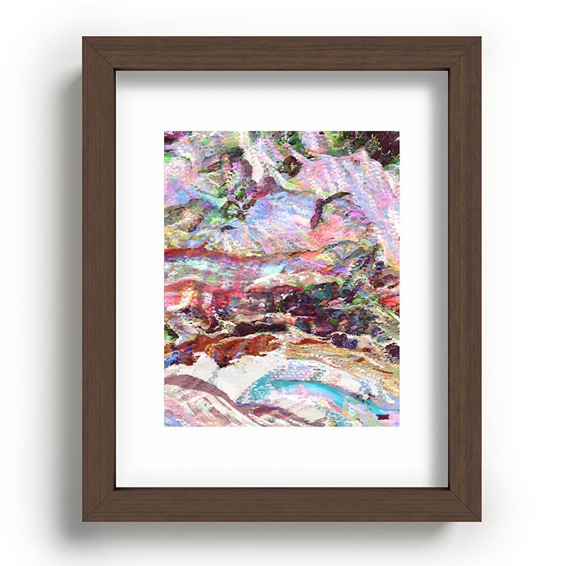 83 Oranges Sequin Haze Recessed Framing Rectangle