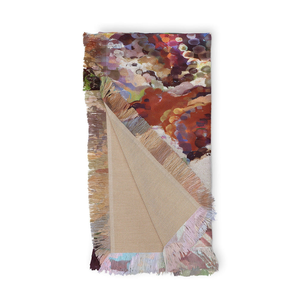83 Oranges Sequin Haze Throw Blanket