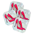Sophia Buddenhagen Neon Walk Coaster Set