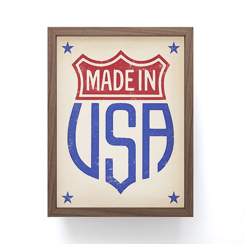 DENY Designs Made in USA Framed Mini Art Print