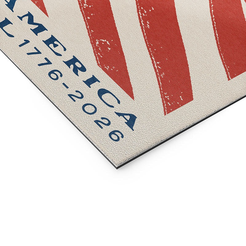 DENY Designs Stars n Stripes Semiquincentennial Welcome Mat
