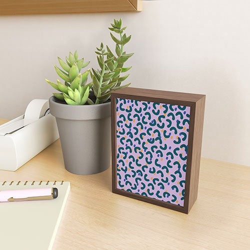 Camilla Foss Pebbles Mix Framed Mini Art Print