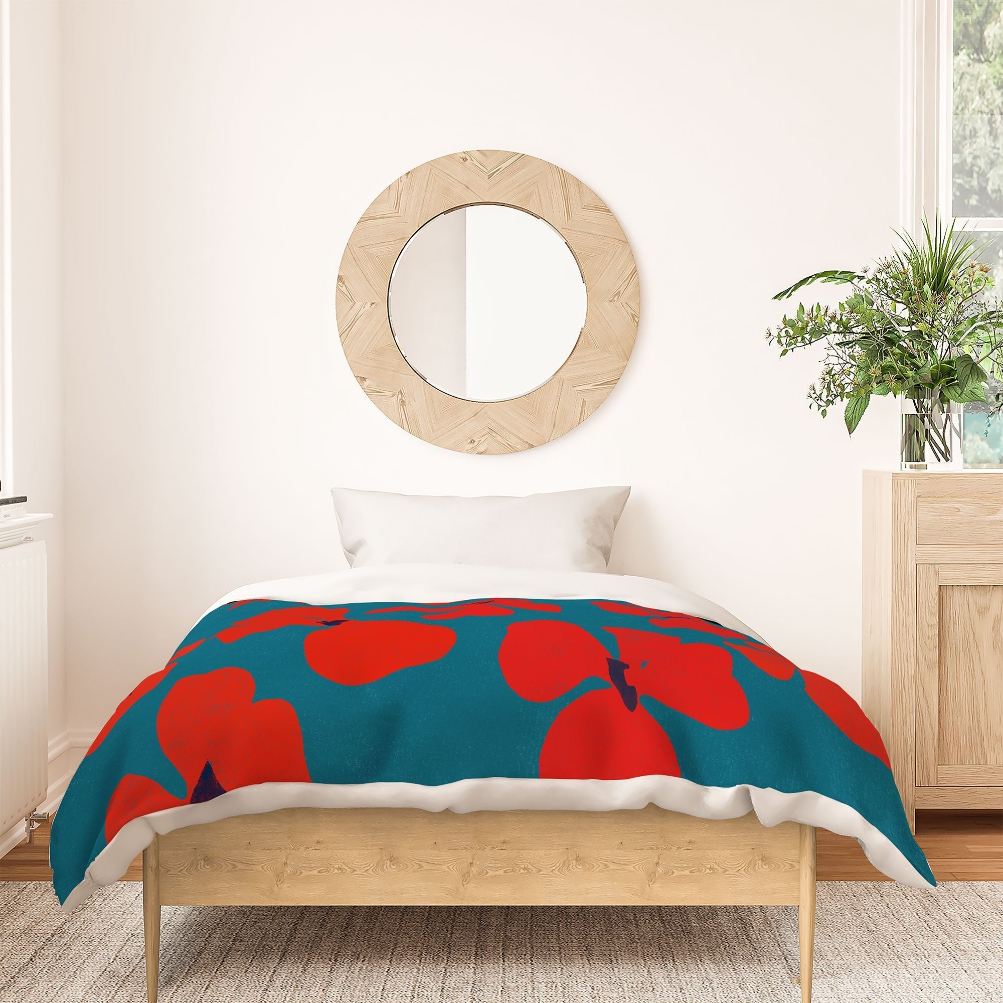 Garima Dhawan oxalis 1 Duvet Cover