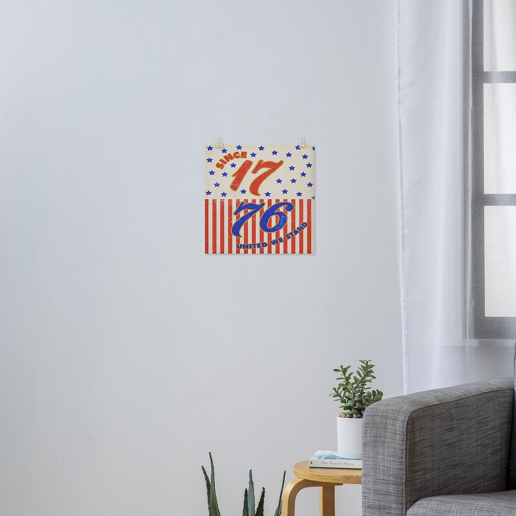 DENY Designs 1776 Stars Art Print