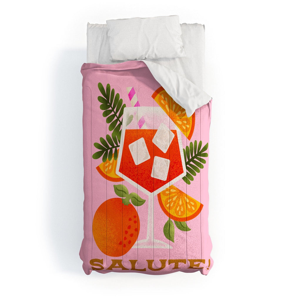 Jessica Molina Orange Spritz Comforter