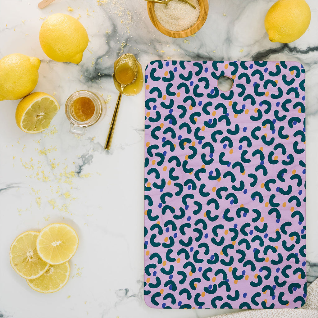 Camilla Foss Pebbles Mix Cutting Board Rectangle