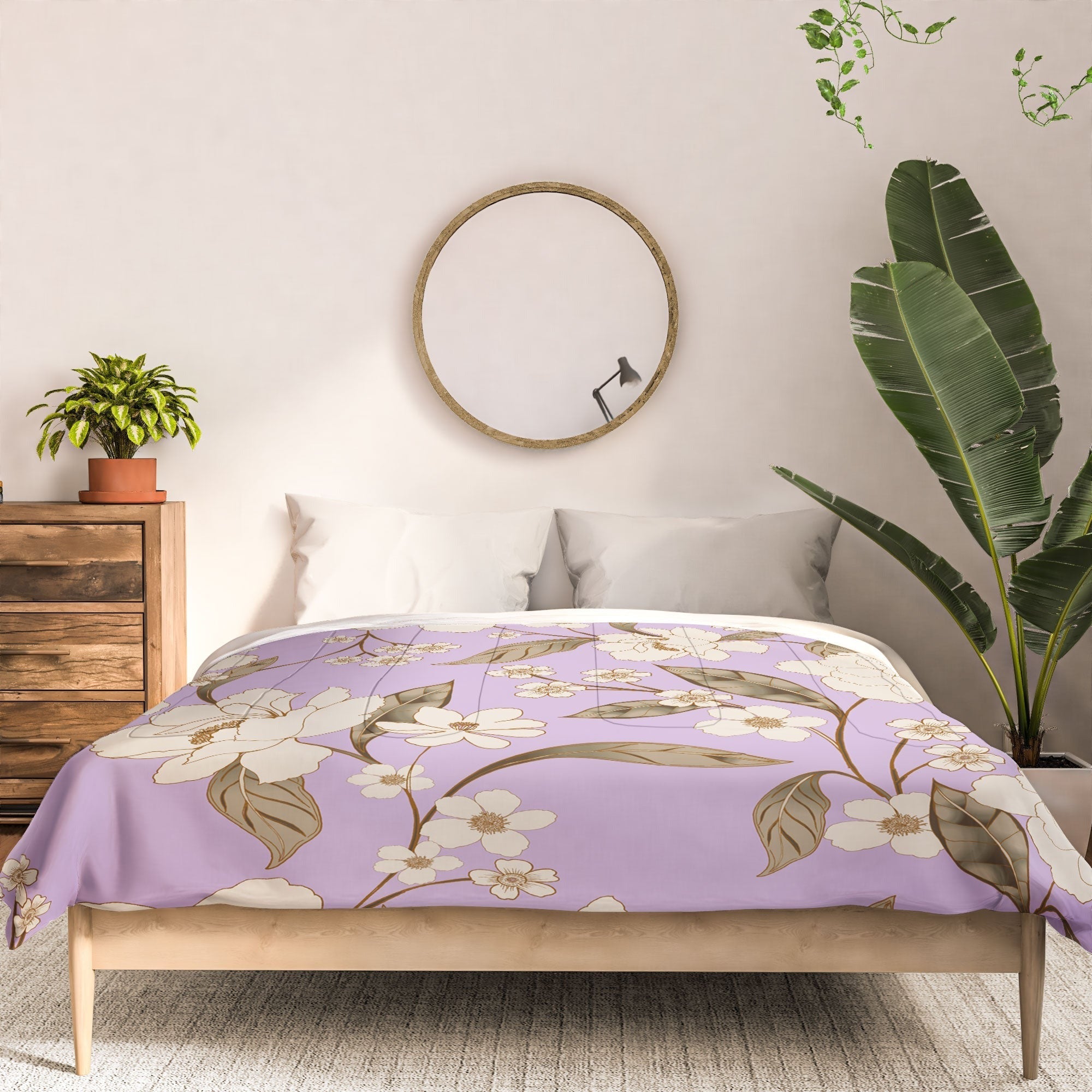 Gabriela Fuente Roberta lilac Comforter