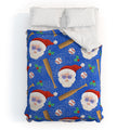 Design by Spark Sporty Baseball Santa Comforter