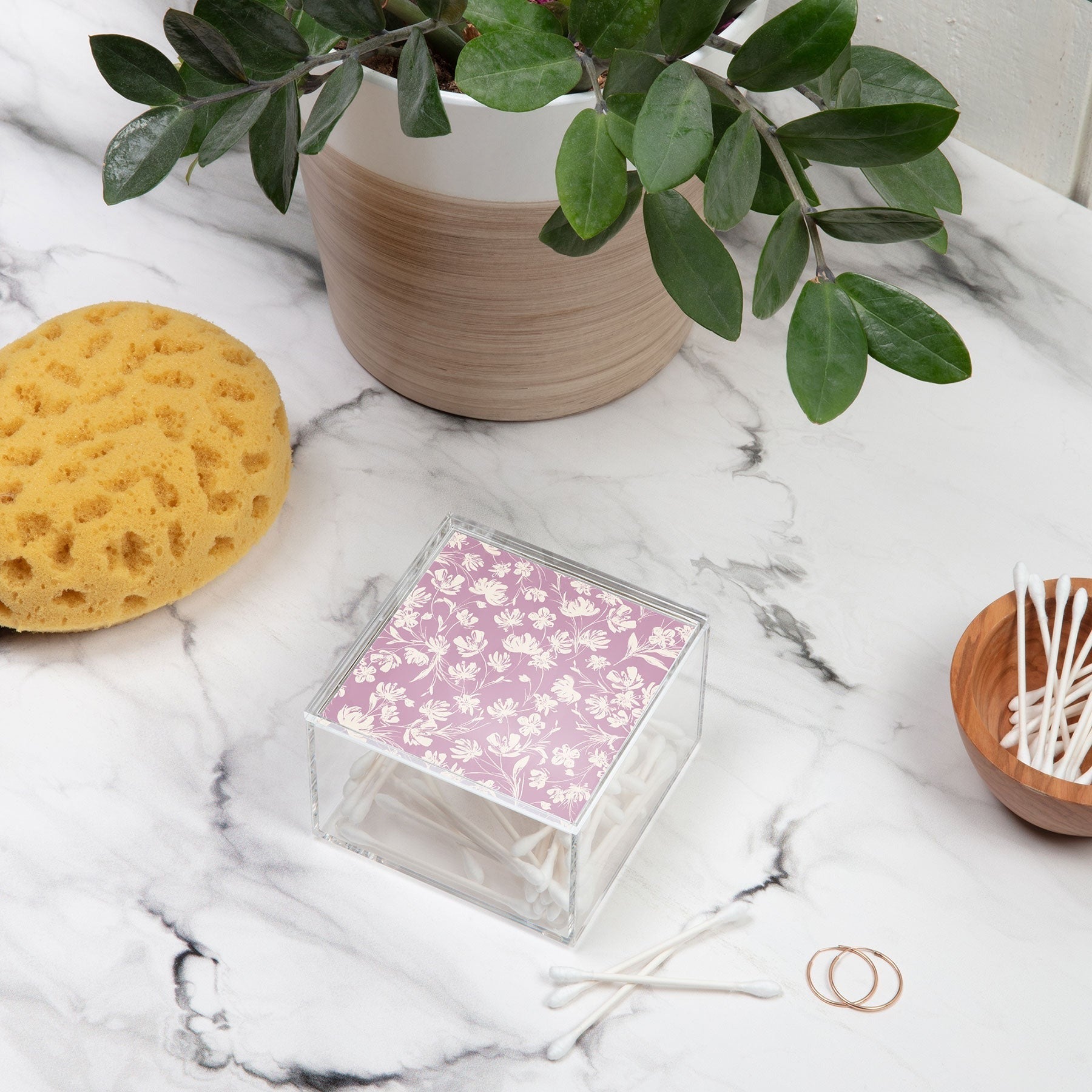 Gabriela Fuente Martine Lilac Acrylic Box