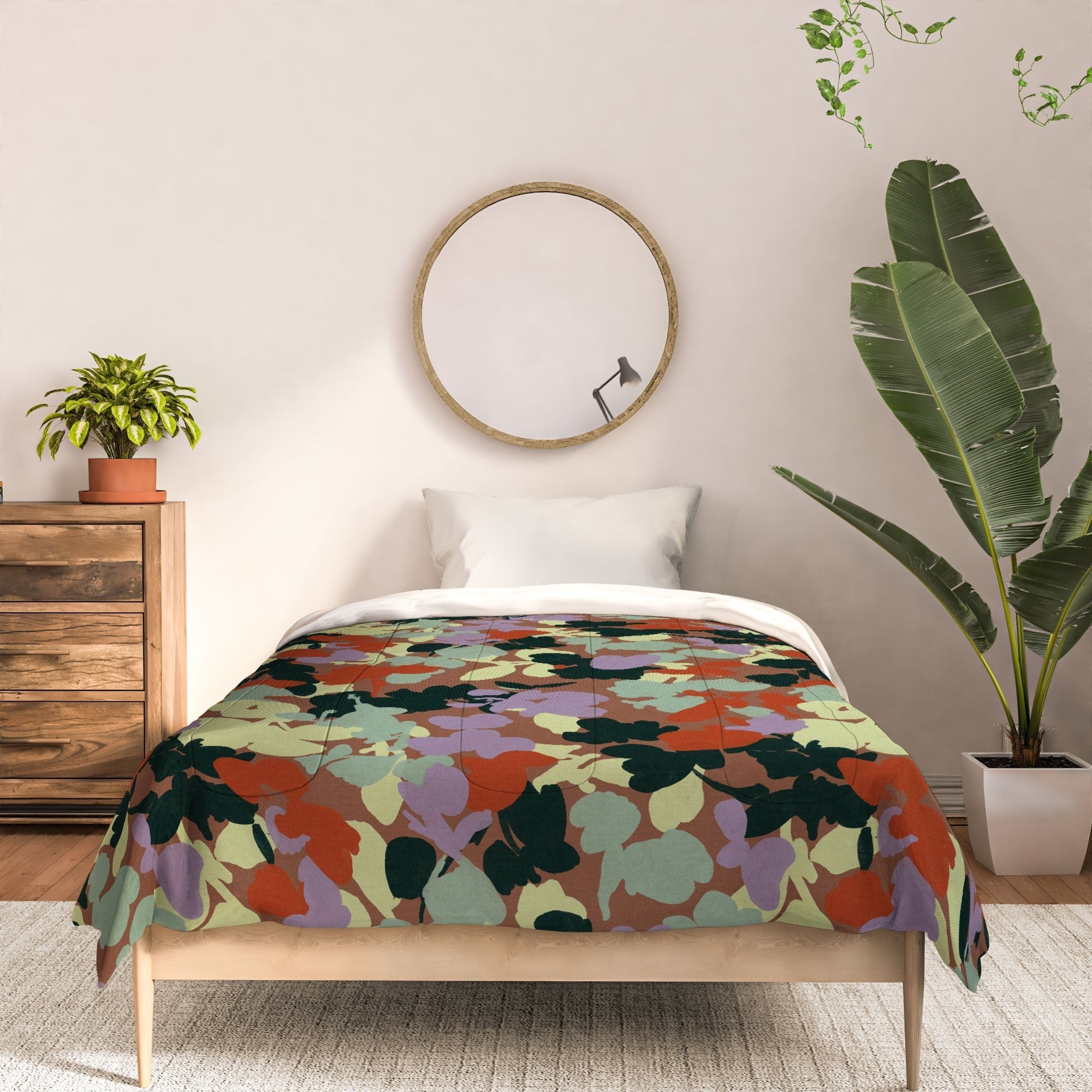 Marta Barragan Camarasa Retro Bloom Medley Comforter