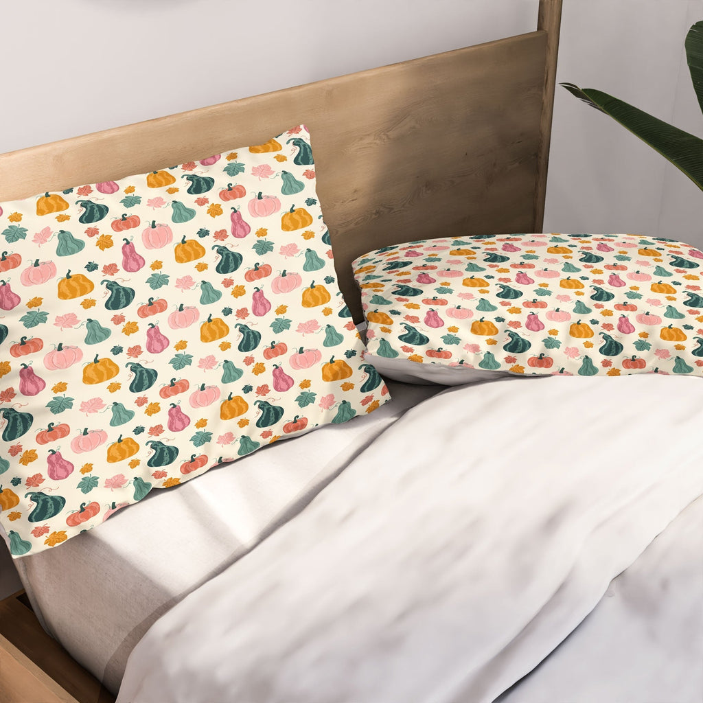 Design by Spark Gourdgeous Autumn Pillow Shams
