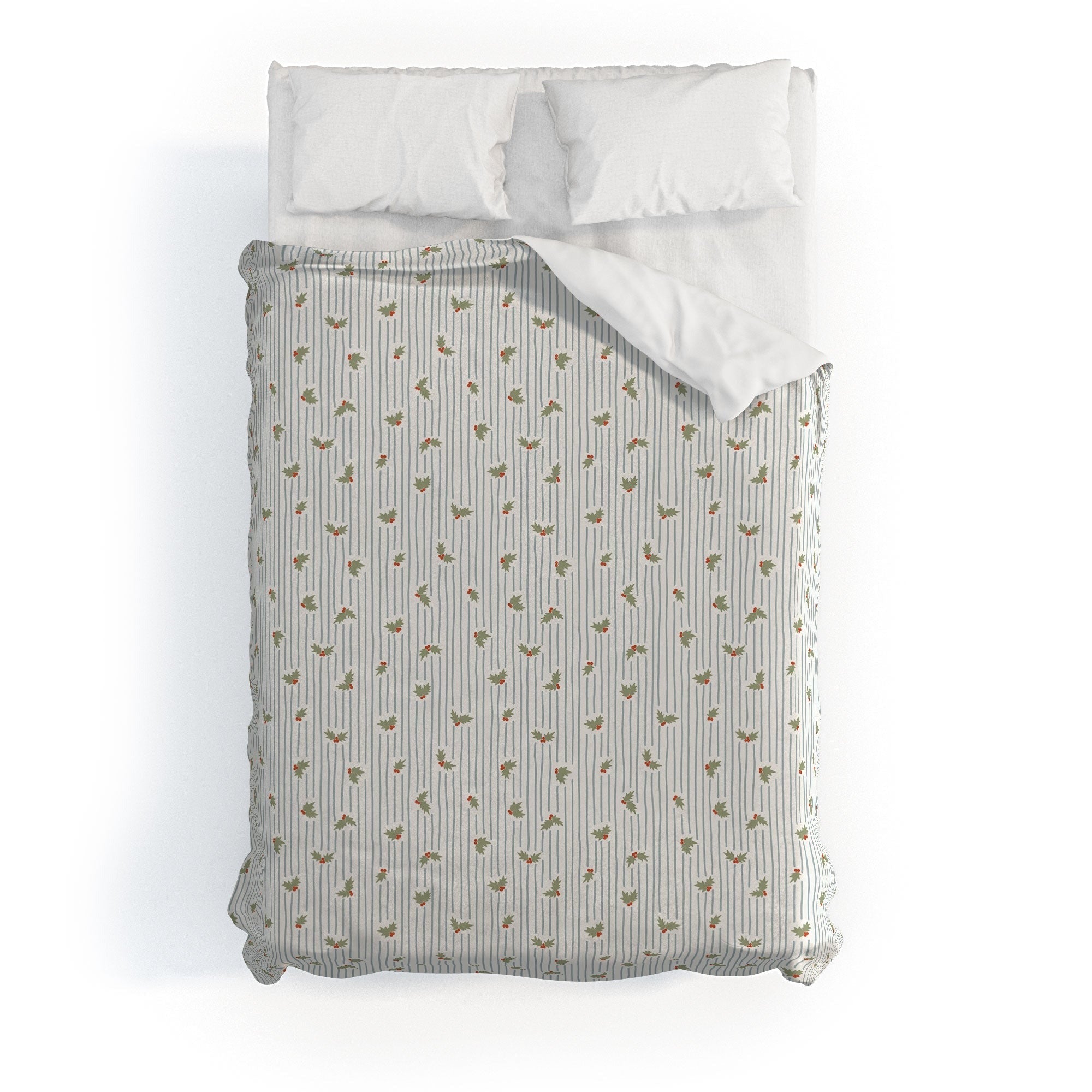 CoastL Studio Hand Drawn Holly Stripe Duvet Cover
